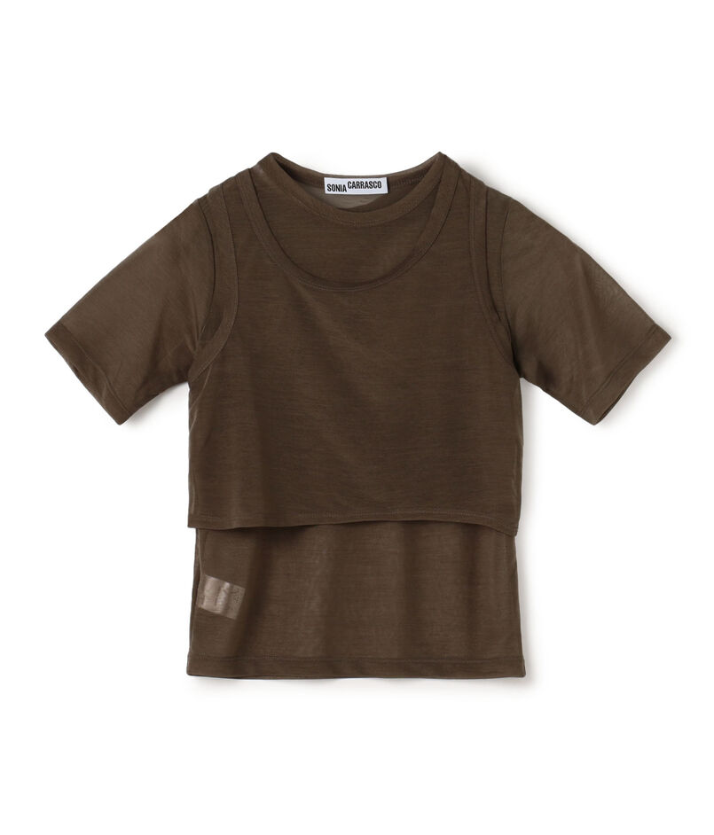 SONIA CARRASCO SHORT SLEEVES TOP