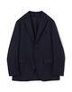 〈MORE10%OFF対象〉ウールシルクポリウレタン シングルブレステッド2Bジャケット Light Move