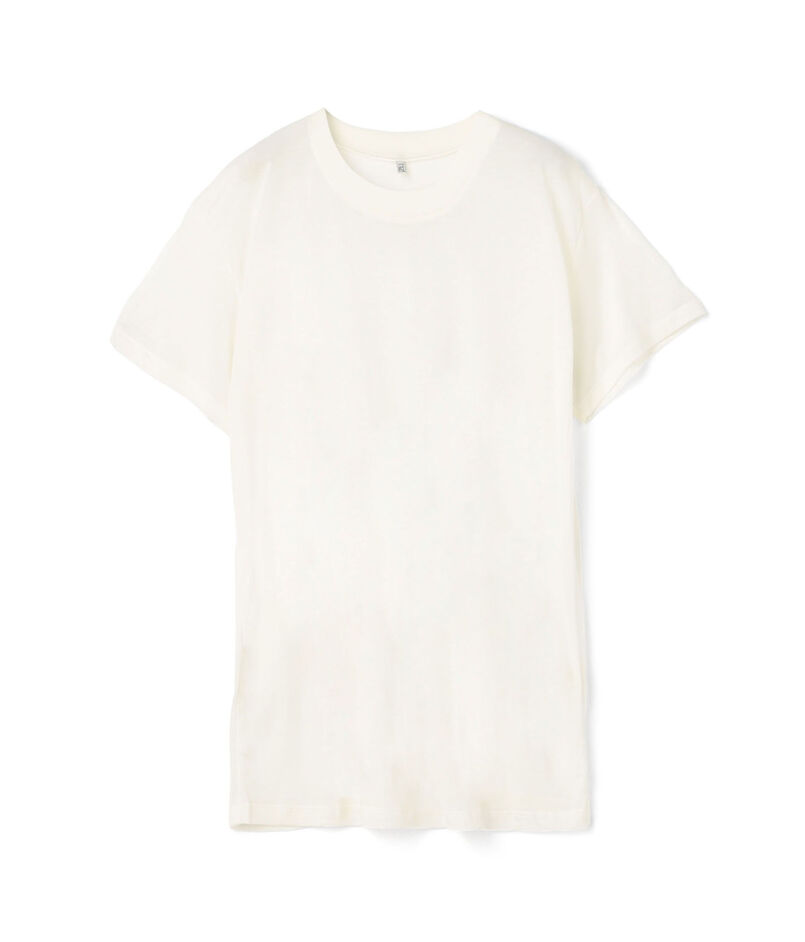 BASERANGE バンブークルーネックTシャツ