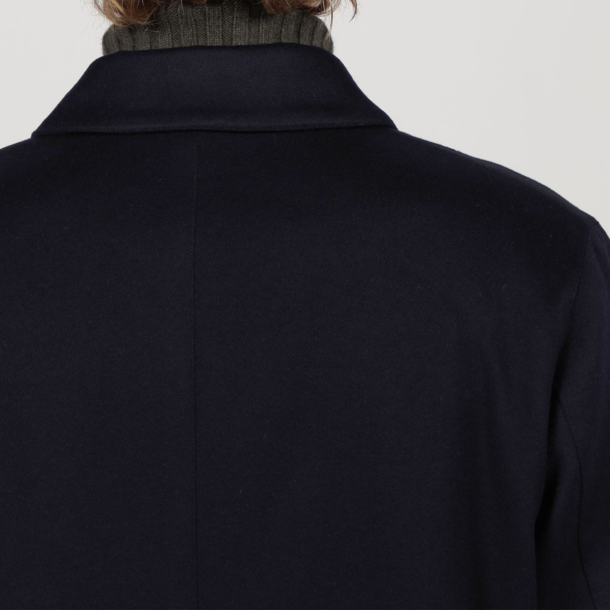 MACKINTOSH DUNKELD Loro Piana STORM SYSTEM ウールステンカラー