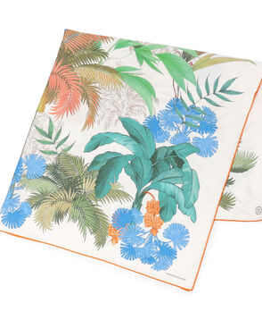 ATELIER TOMORROW LEAF シルクスカーフ