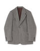 MAATEE＆SONS アルパカウールシルク シングルブレステッド2Bジャケット