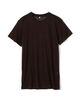 BASERANGE バンブークルーネックTシャツ