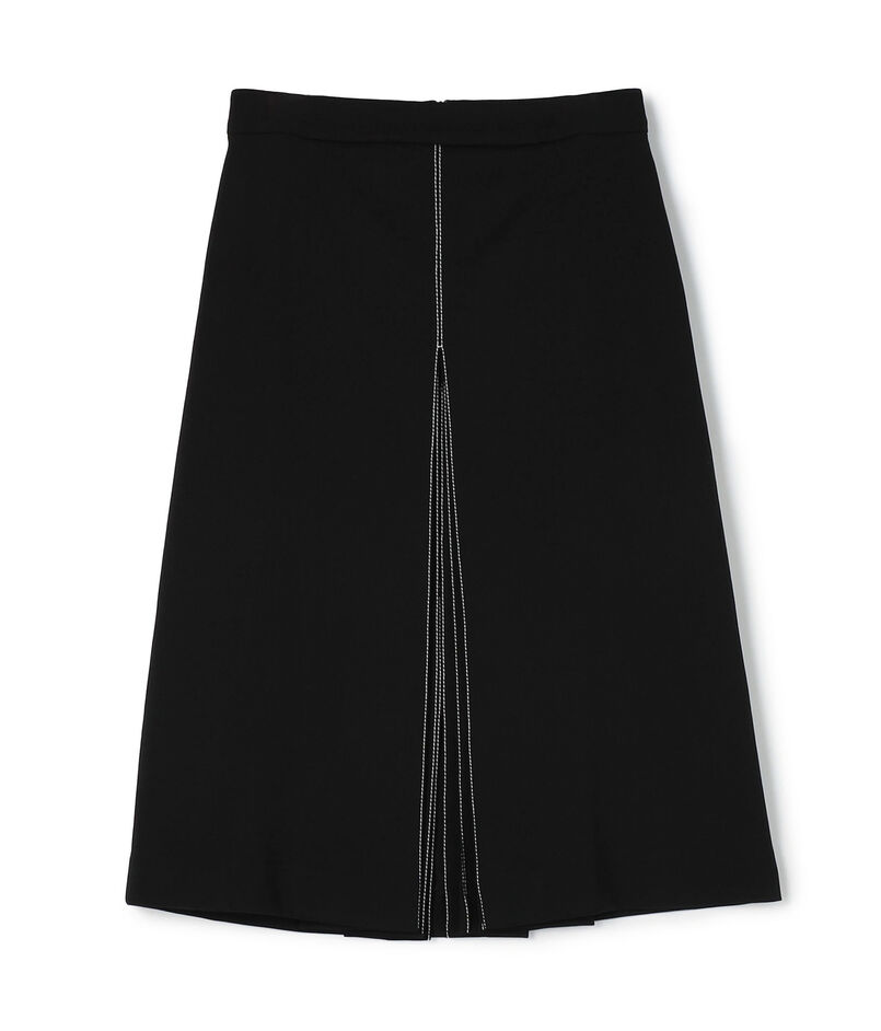 PARTOW BAY SKIRT ウールストレッチ ミディスカート