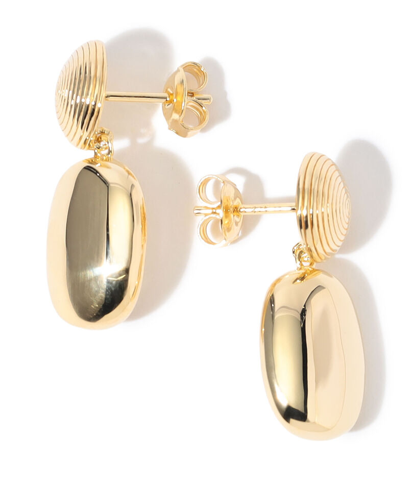 LIE STUDIO THE CARLA ゴールドピアス