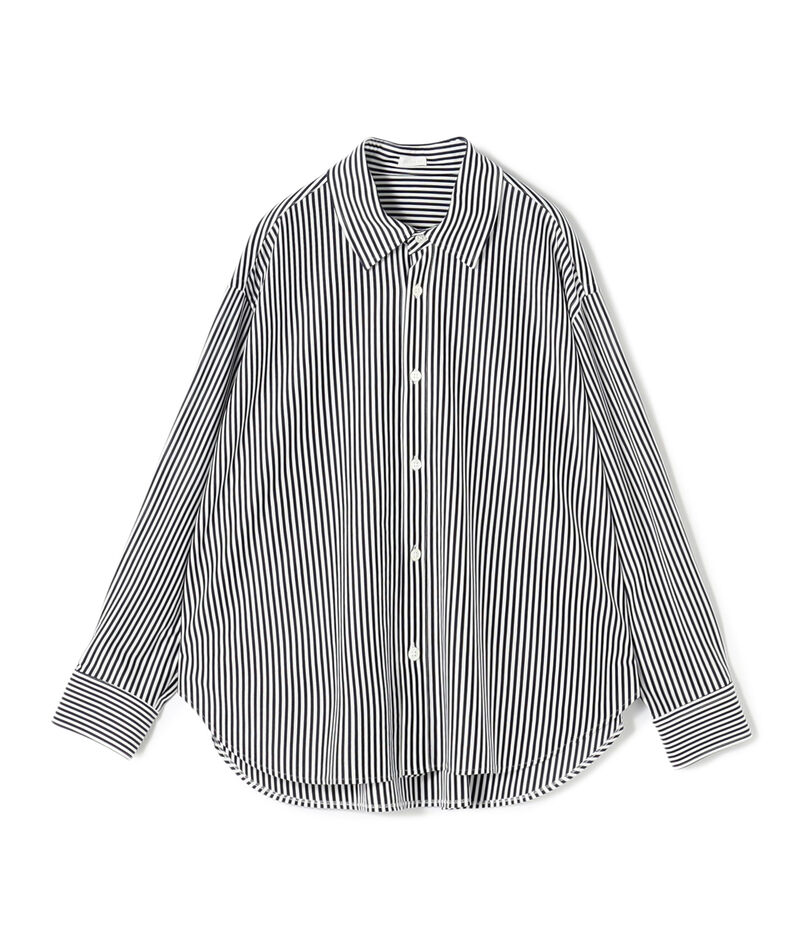シルキーコットン ショートレングスシャツ