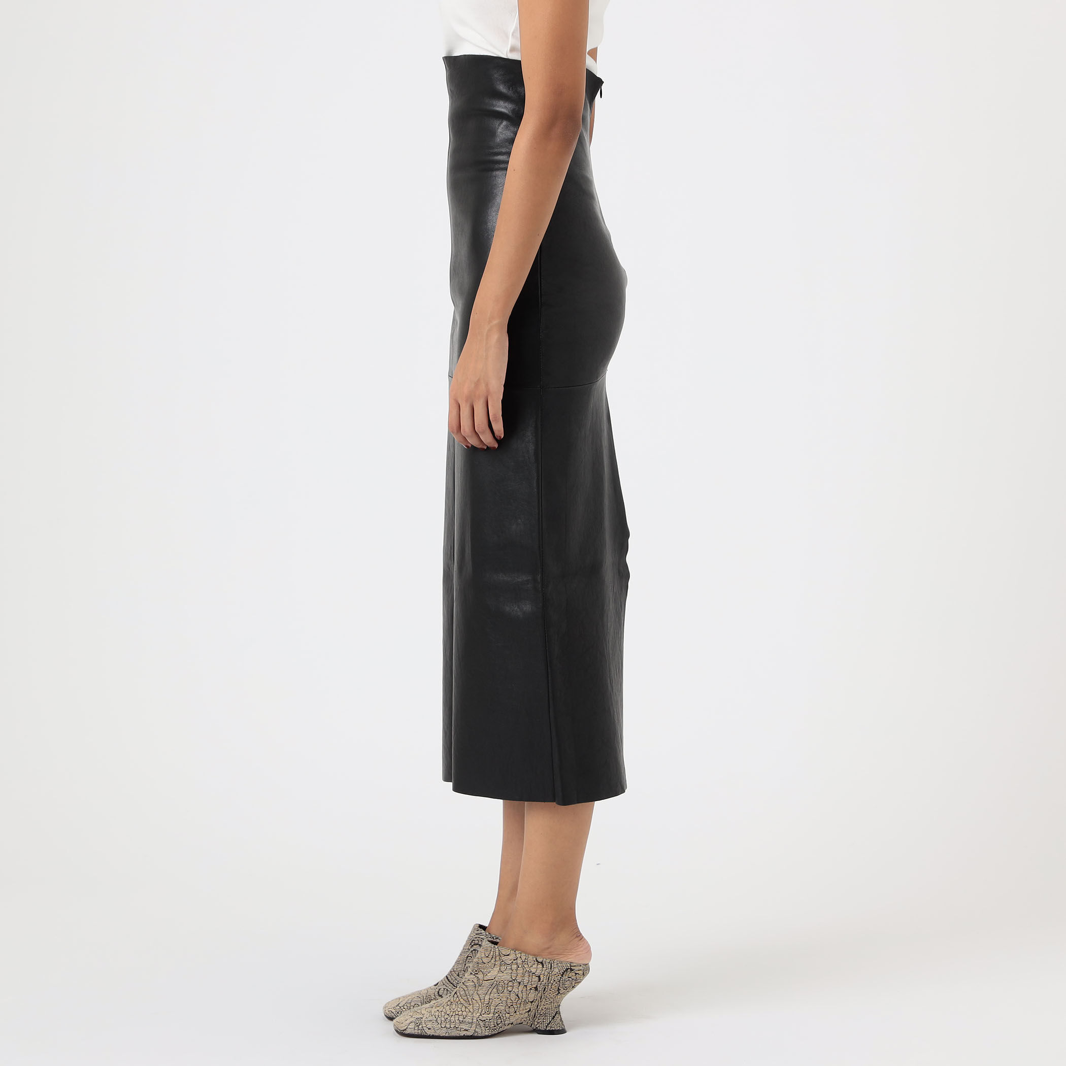 GABRIELA COLL GARMENTS HIGH WAIST LEATHER SKIRT｜トゥモローランド