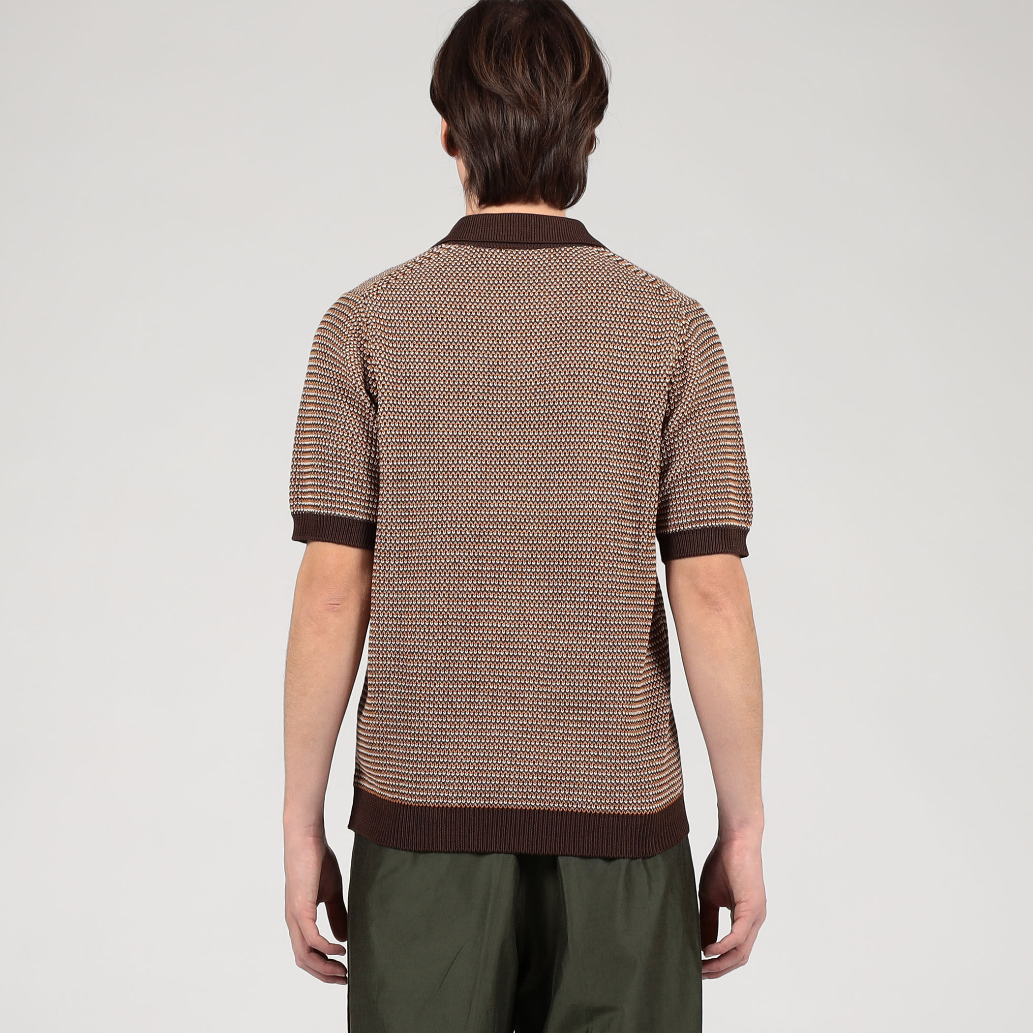 TOMORROWLAND Tricot マーセライズコットン ハーフスリーブ プル