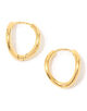 BAR Jewellery CHUNKY OUTLINE Hoop Earrings