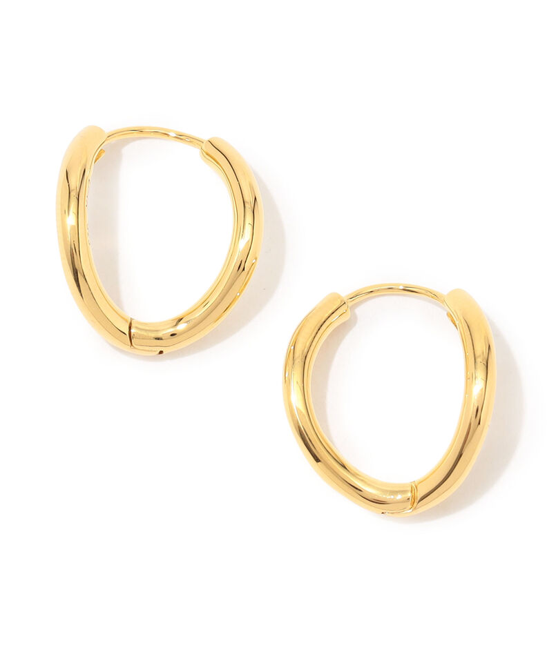 BAR Jewellery CHUNKY OUTLINE Hoop Earrings