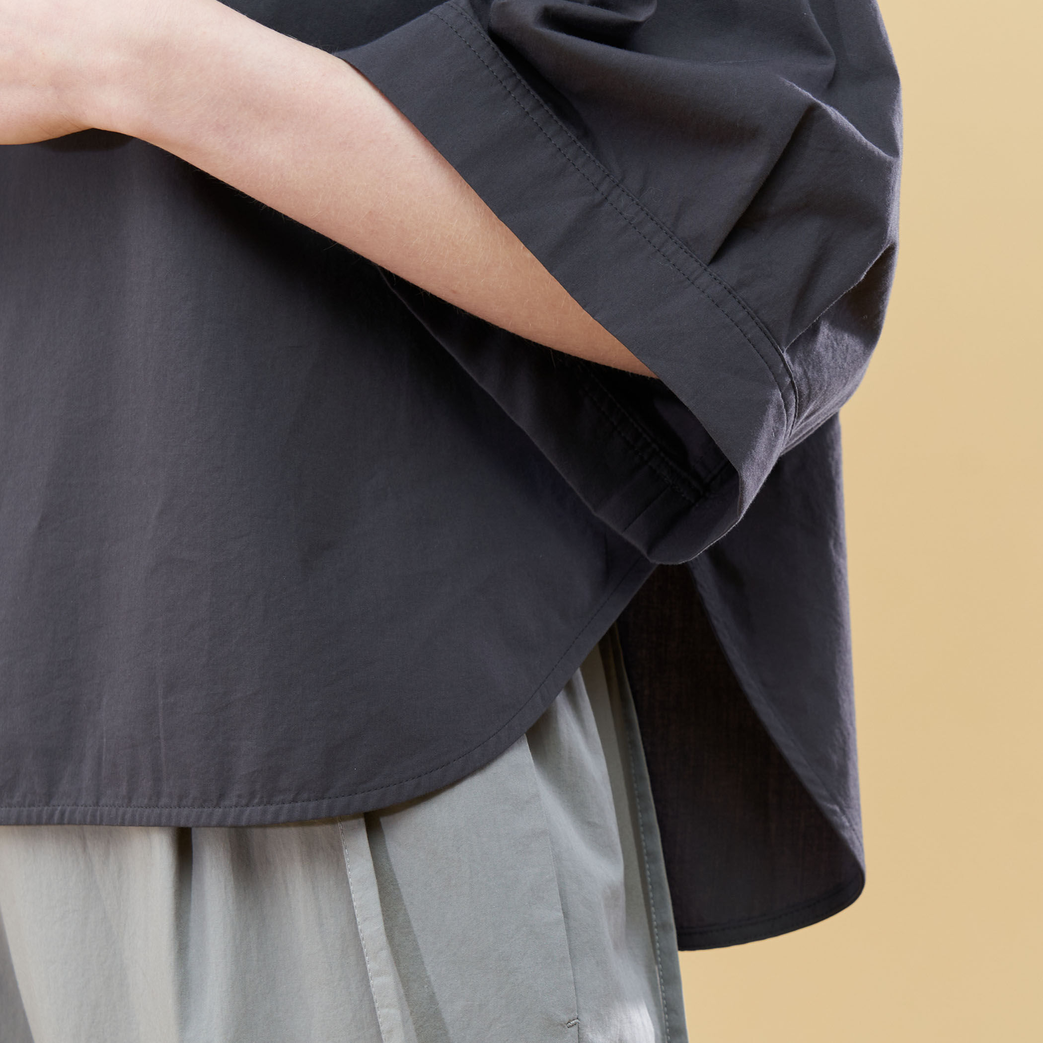 GALERIE VIE◆長袖ブラウス/FREE/コットン/CRM/23-01-31-01137 GALERIE VIE(ギャルリーヴィー) / 長袖ブラウス/FREE/コットン