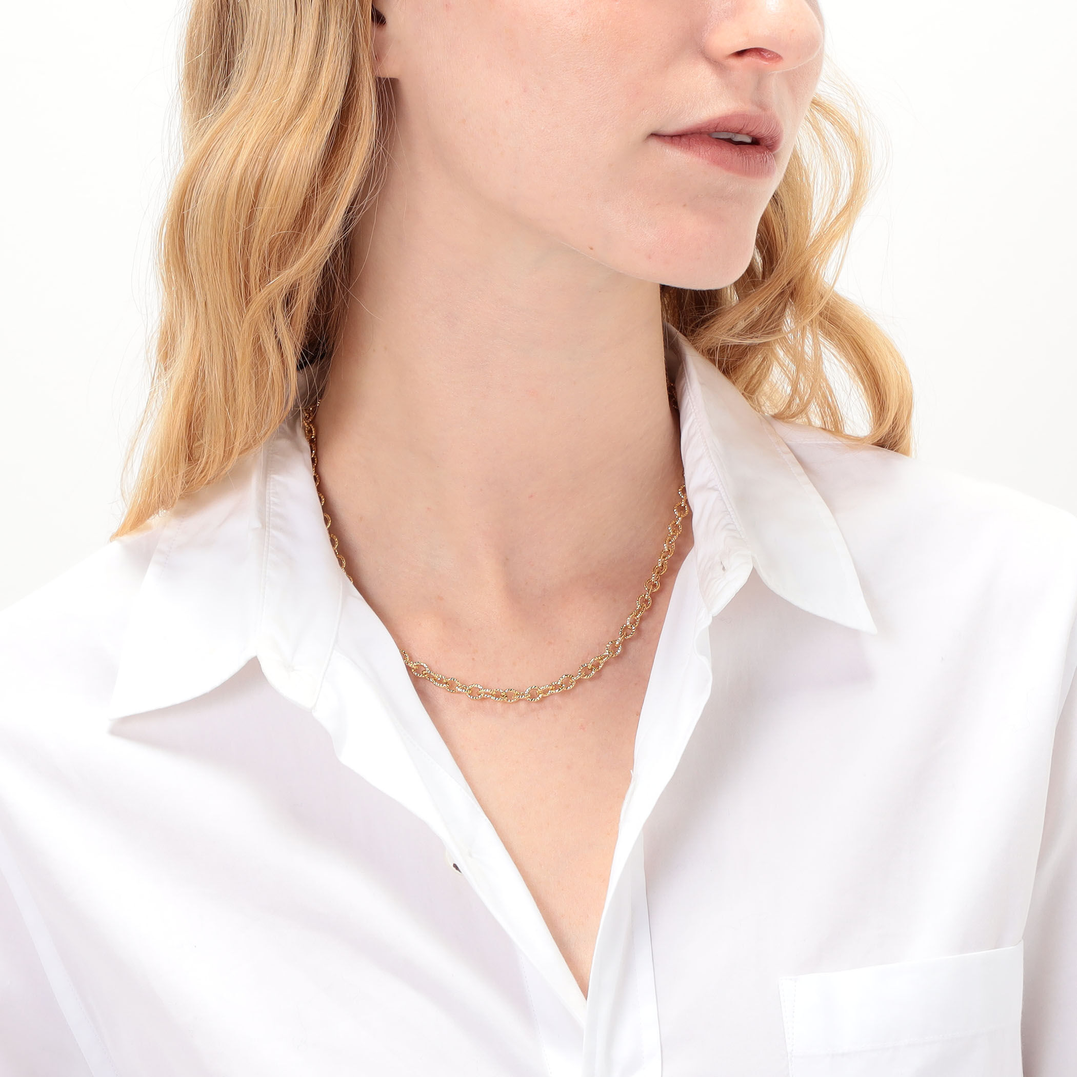 別注】PHILIPPE AUDIBERT Stina laiton ゴールドネックレス