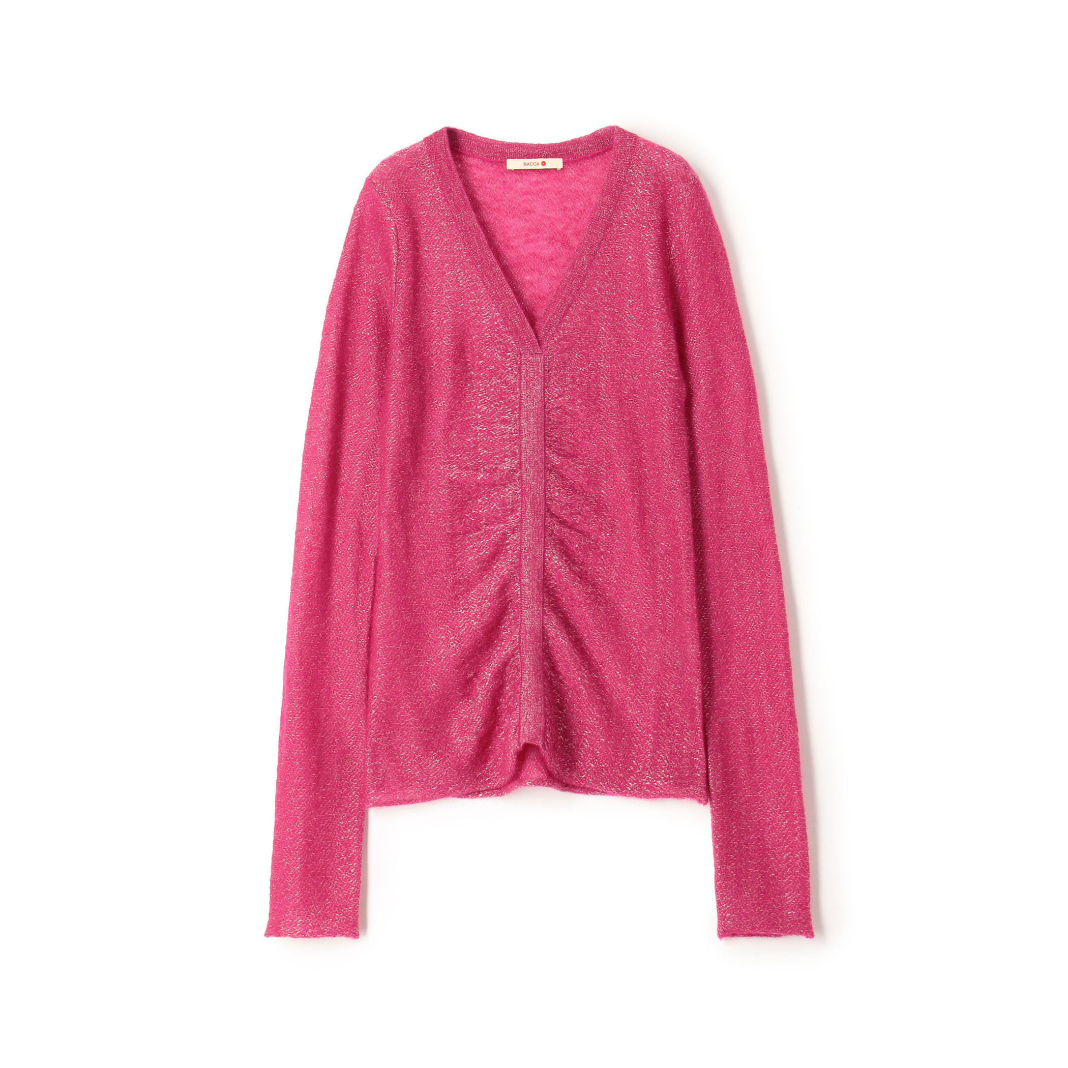 モヘヤラメギャザードニットブラウス｜トゥモローランド 公式通販