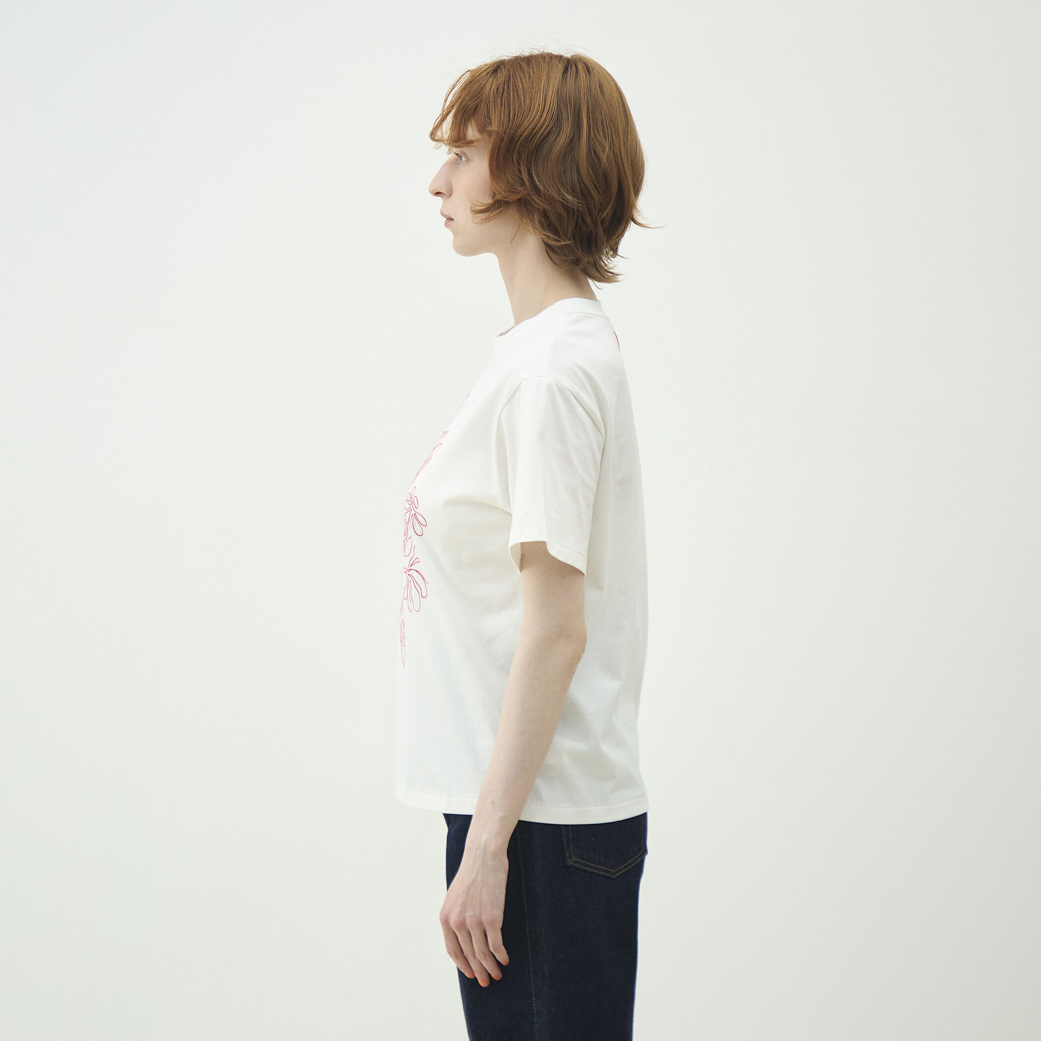 ボタニカルエンブロイダリー Tシャツ｜トゥモローランド 公式サイト