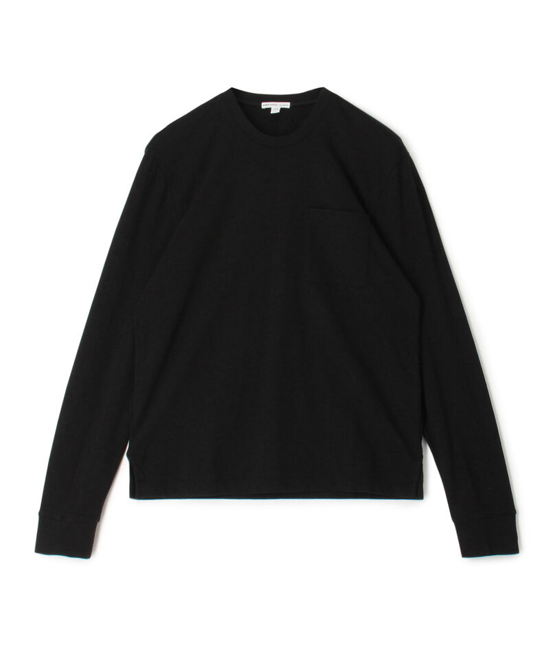フレンチテリー ポケット付きロングスリーブTシャツ MLWF3636