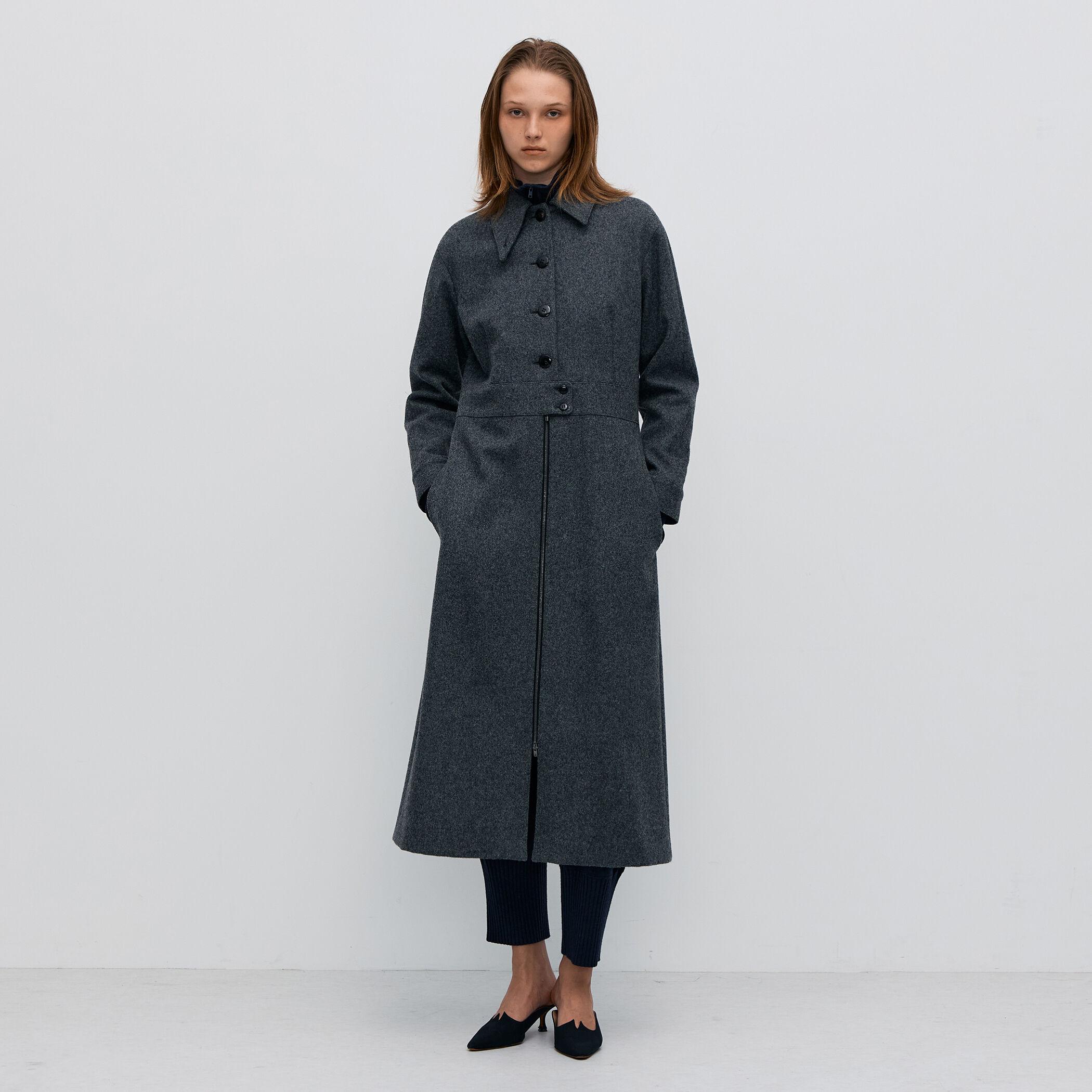 LIFE　美品コズミックワンダーウールメルトンコート ベストセラー 商品ファッション - COSMIC WONDER メルトンウールコート