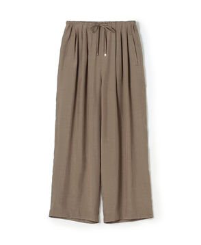 シルキーブロード ドロストワイドパンツ