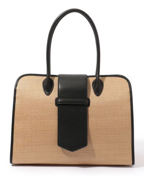 L'Avenir レザーコンビ 2wayボストンバッグ