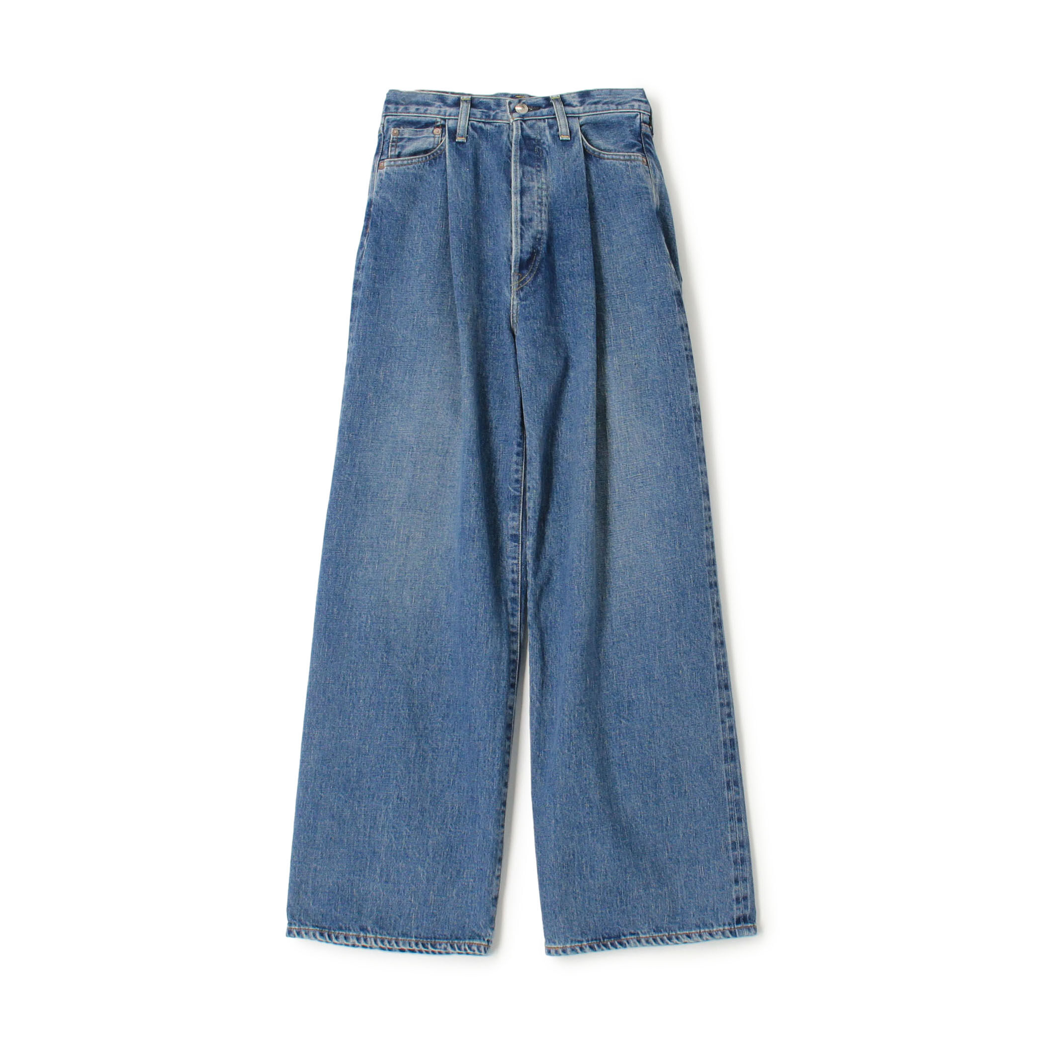 HYKE DENIM WIDE LEG JEANS｜トゥモローランド 公式通販
