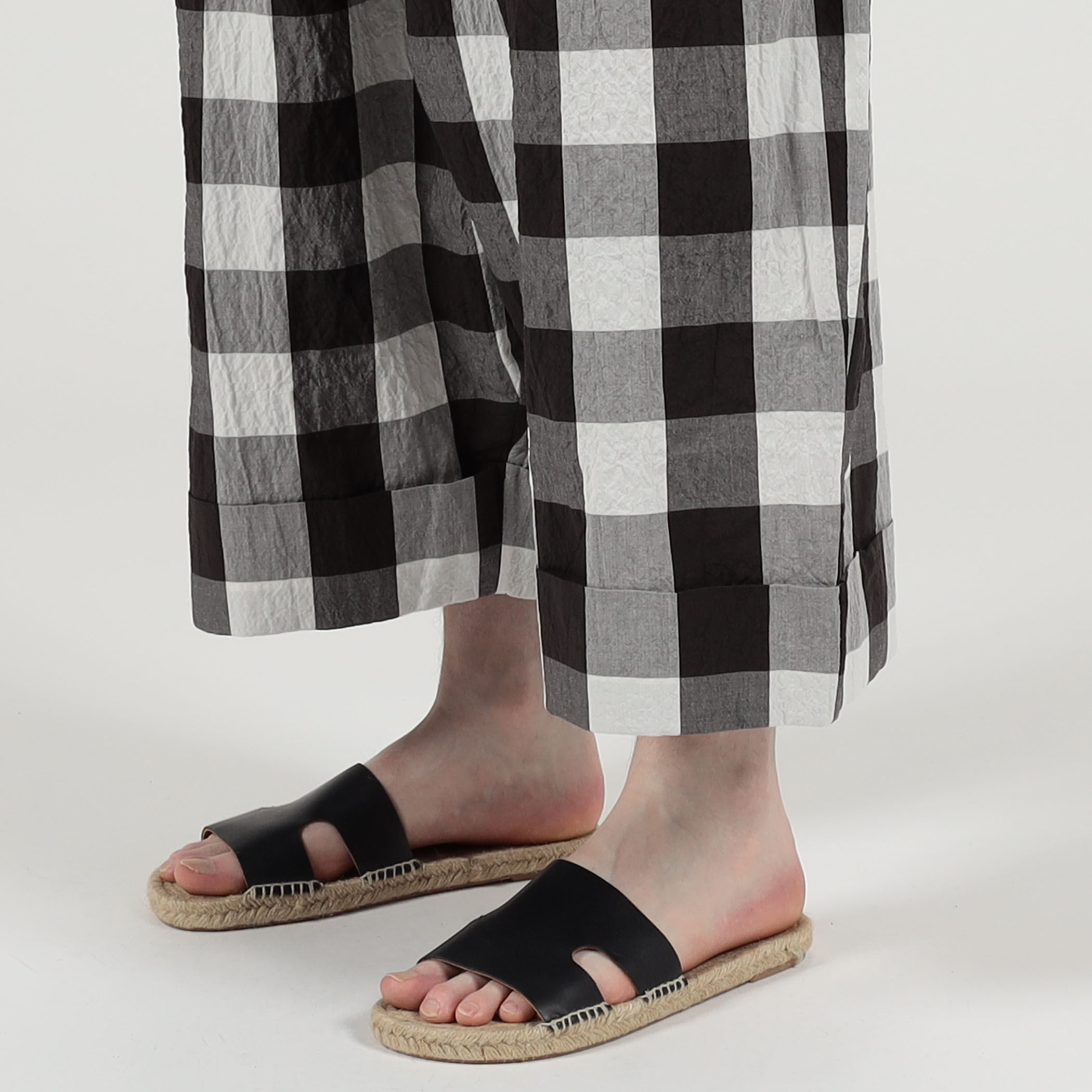 激安大特価！ THE toogood BAKER ギンガムチェック CLOTH TABLE TROUSERS パンツ