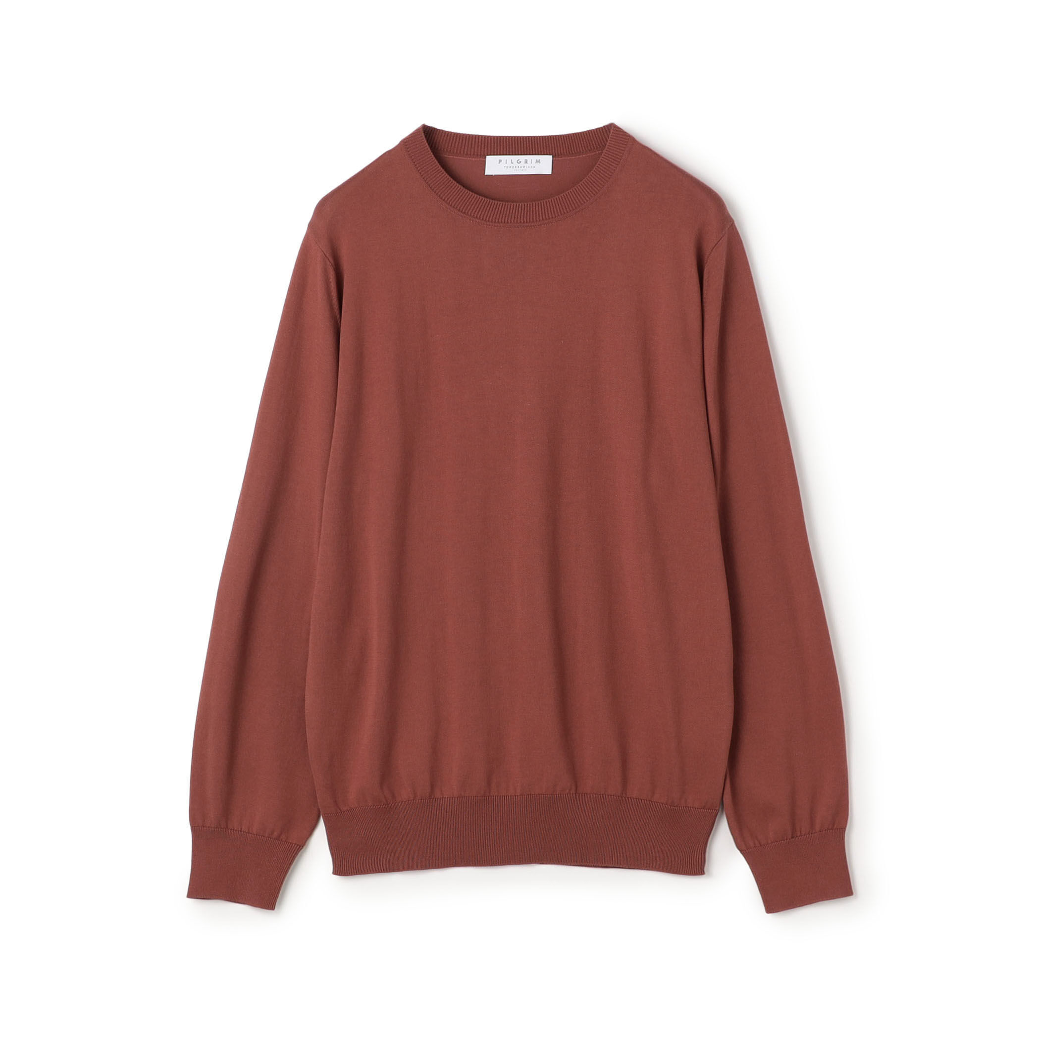 ギザコットン クルーネックニット｜トゥモローランド 公式サイト