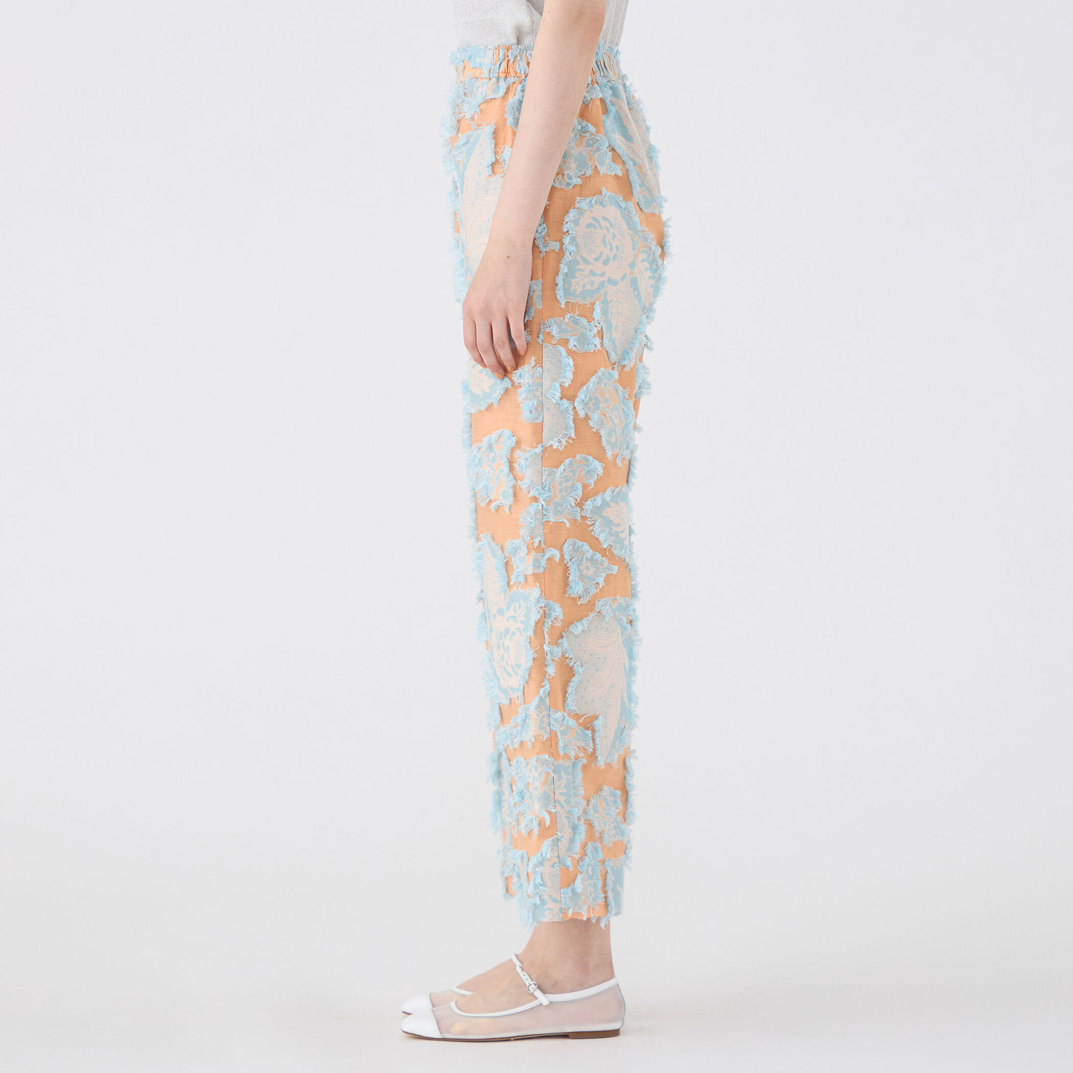 カットジャカード ストレートパンツ｜トゥモローランド 公式通販