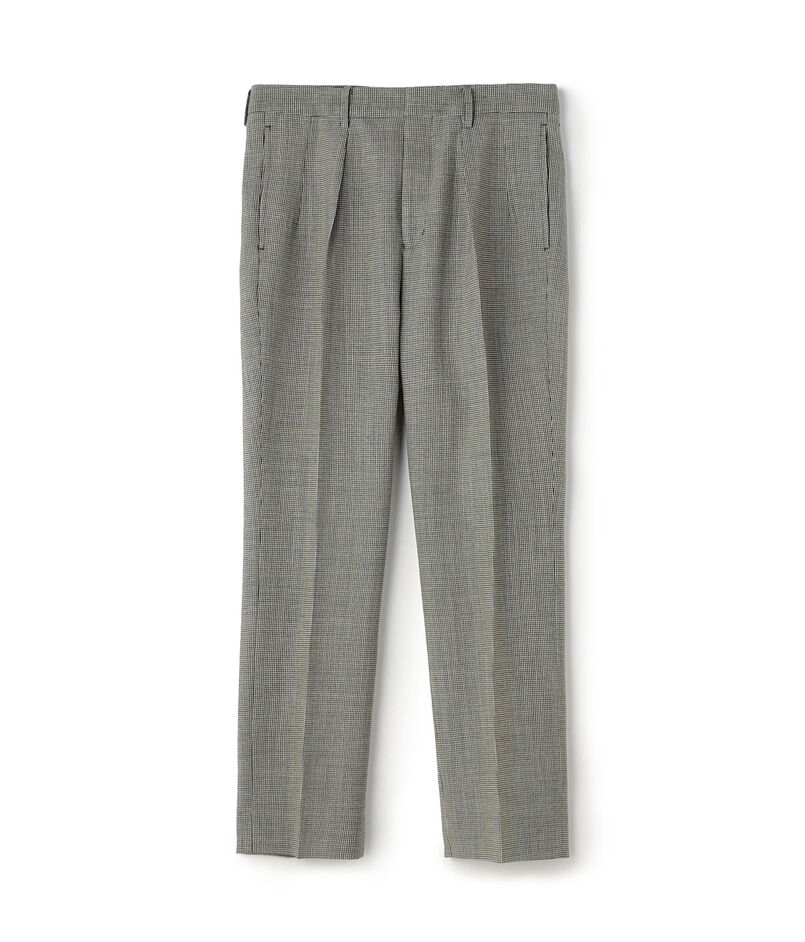 2PLYウール 1プリーツ1ダーツパンツ William Halstead Explorer