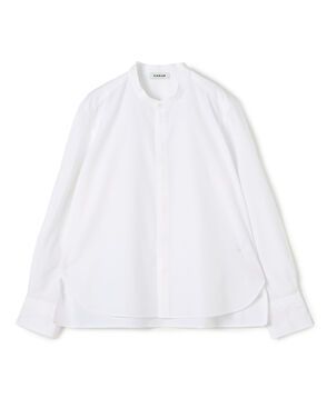 シャトルポプリン クレリックシャツ