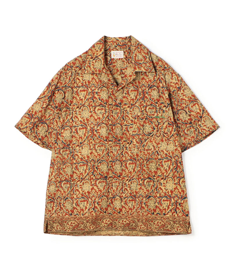 Mai Tai ブロックプリント 開襟シャツ