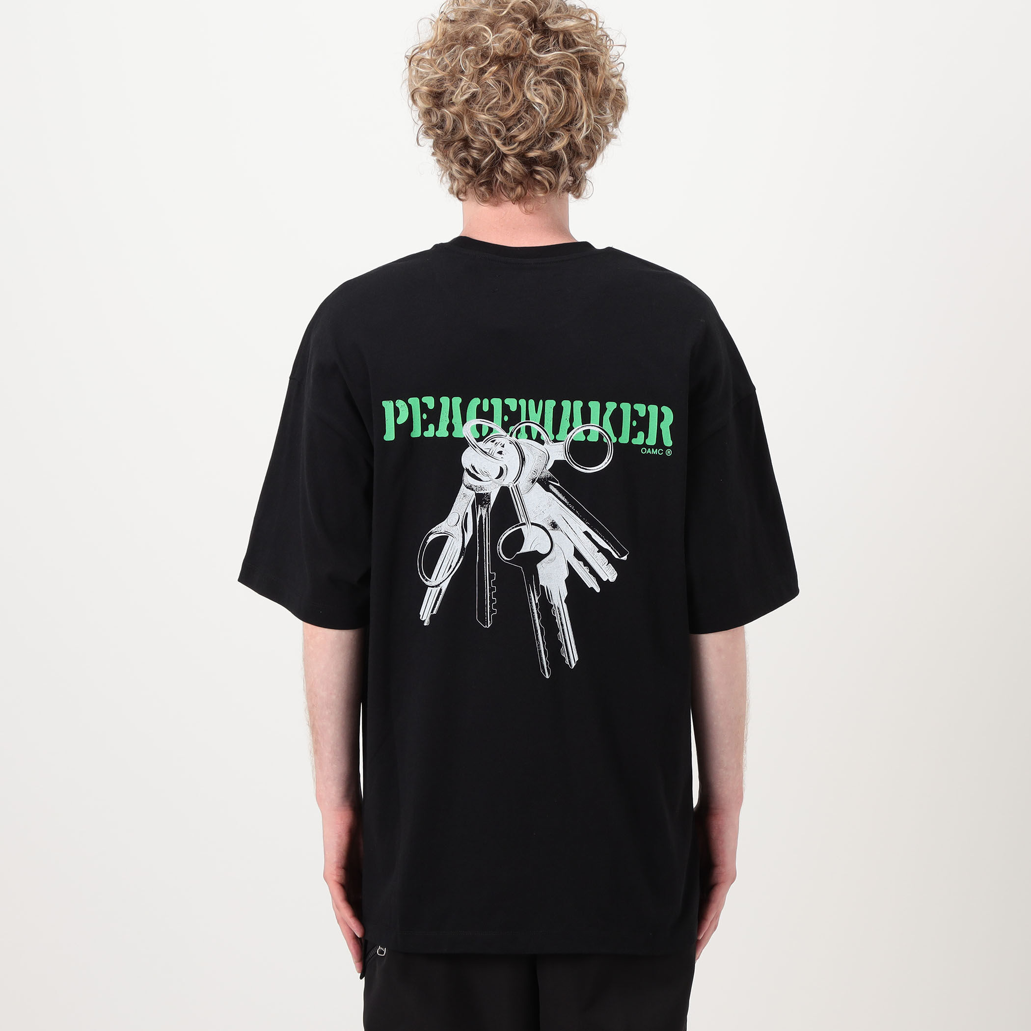 OAMC / Peacemaker Oversize Tee Keys Print バックプリントTシャツ