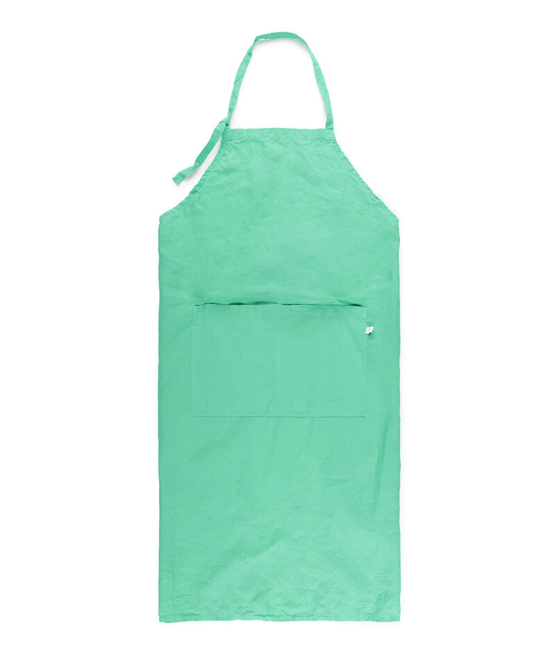 プレーンリネン エプロン