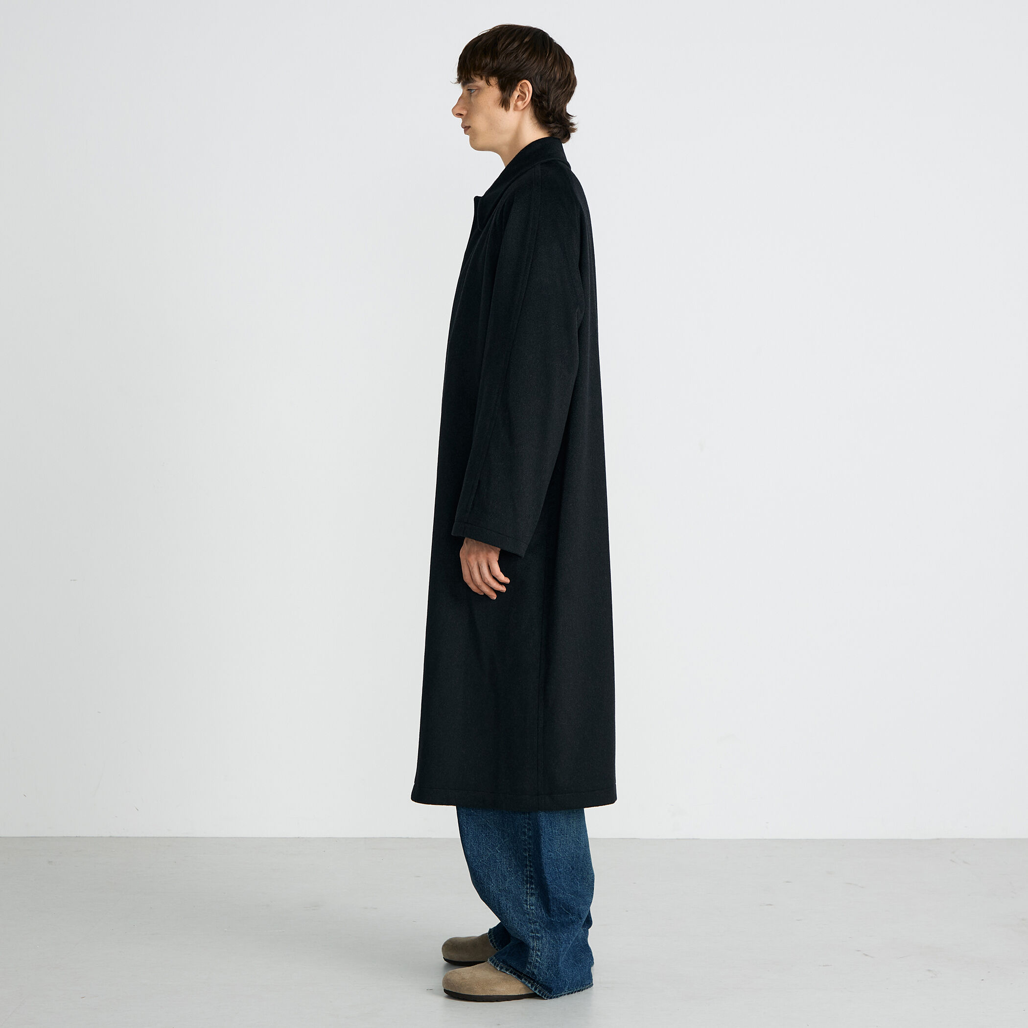 カシミヤ ステンカラーコート｜トゥモローランド 公式通販