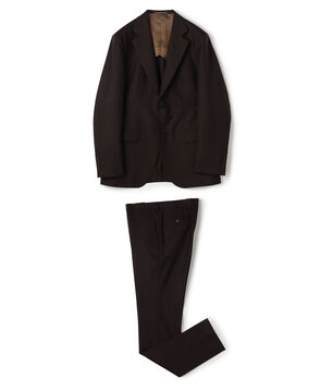 ウール シングルブレステッド 2Bスーツ BRITISH TEX DORMEUIL