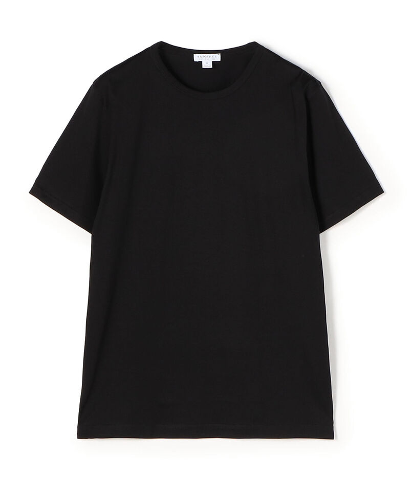 SUNSPEL コットン クルーネックTシャツ