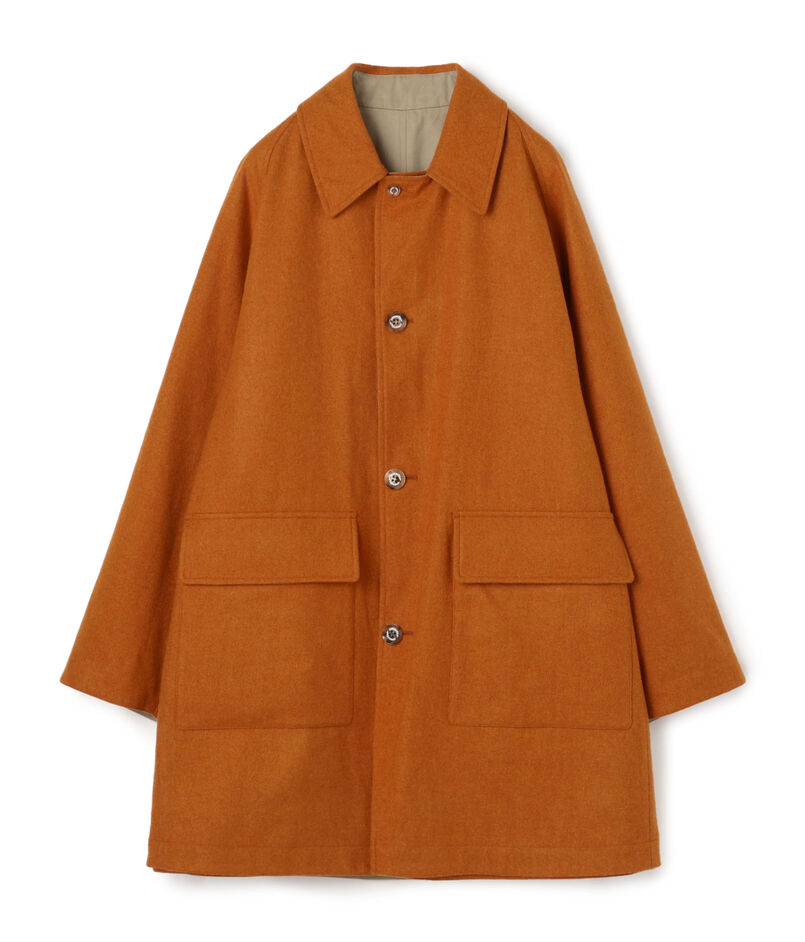 【別注】INVERTERE ウールコットン リバーシブルコート