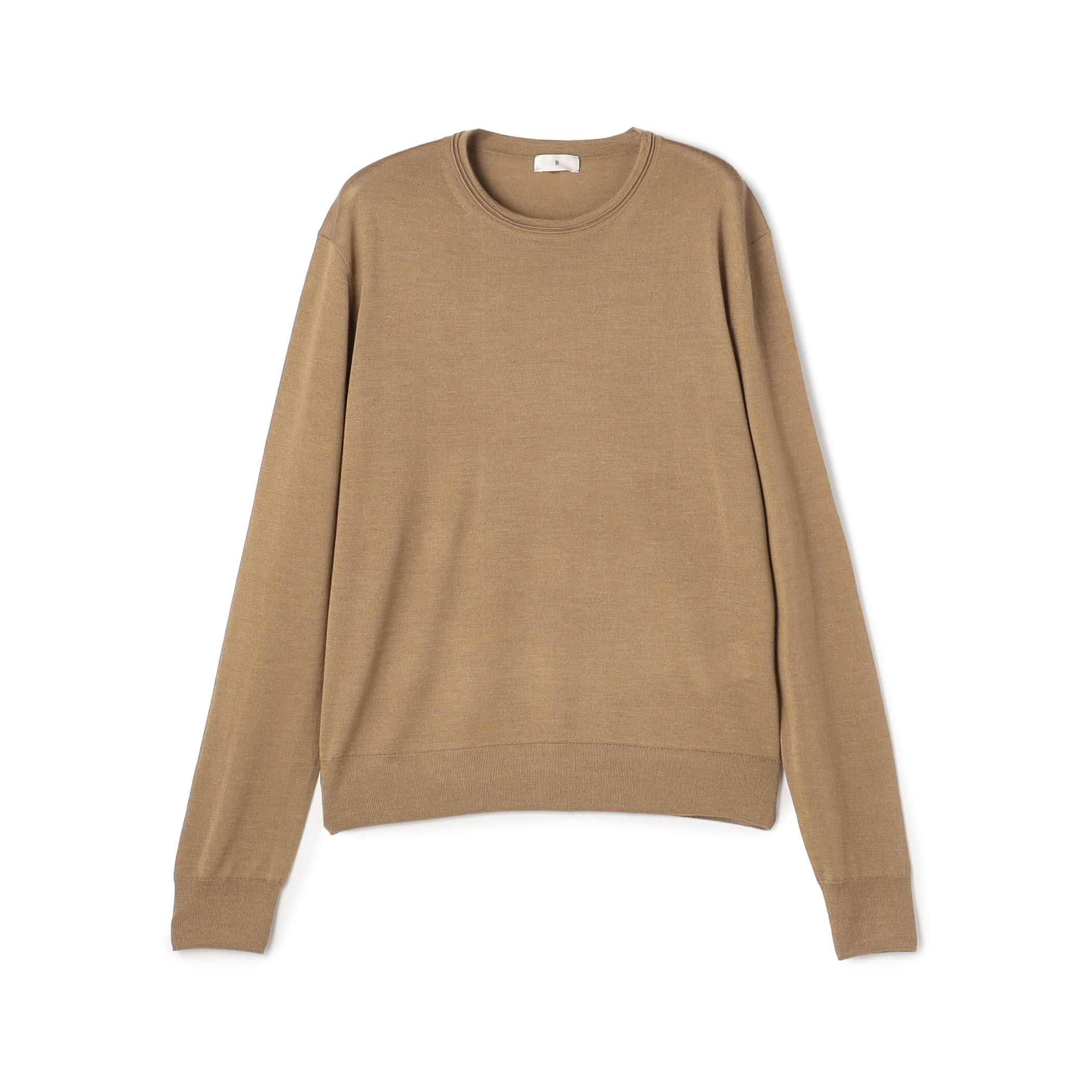 カシミヤシルク クルーネックプルオーバー｜トゥモローランド 公式通販