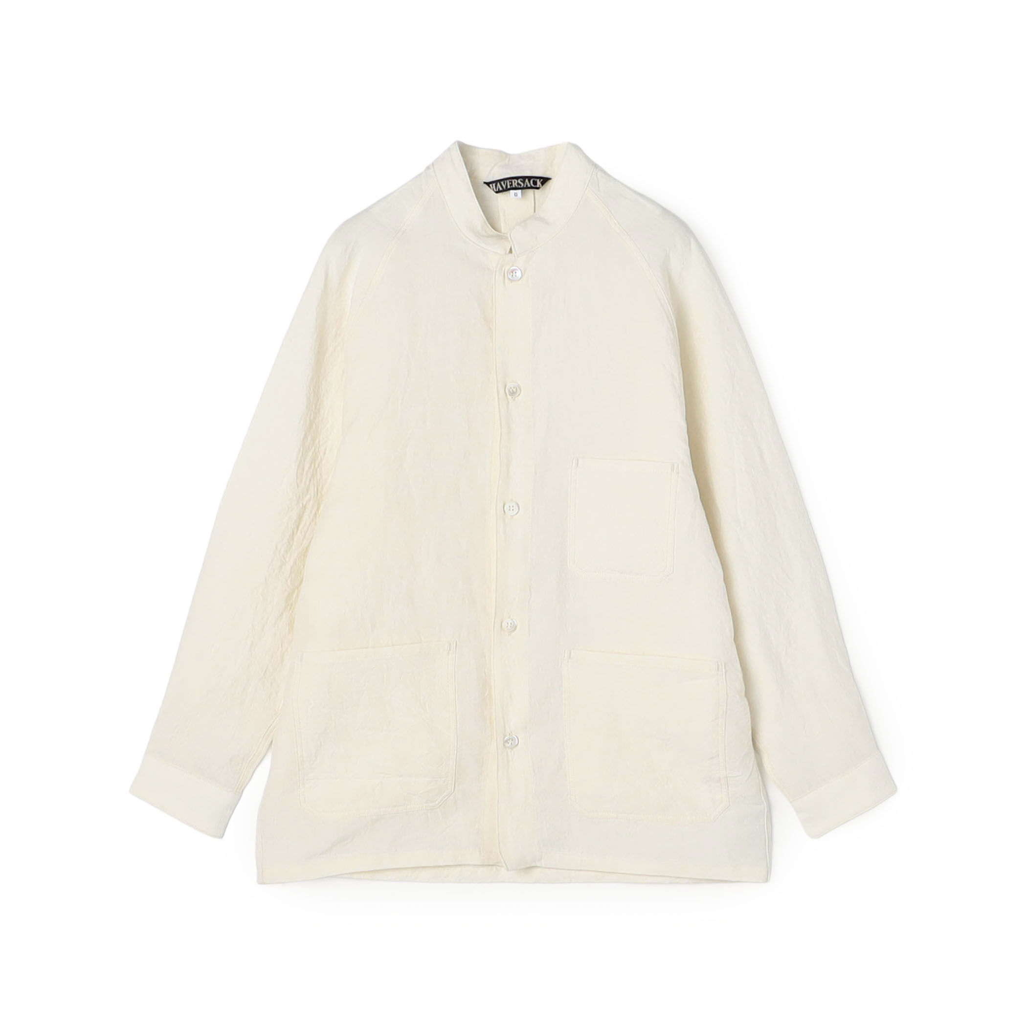 美品✨トゥモローランド Collection リネン100%シャツ ホワイト TOMORROWLAND（トゥモローランド） シャツ アイリッシュリネン ダブル