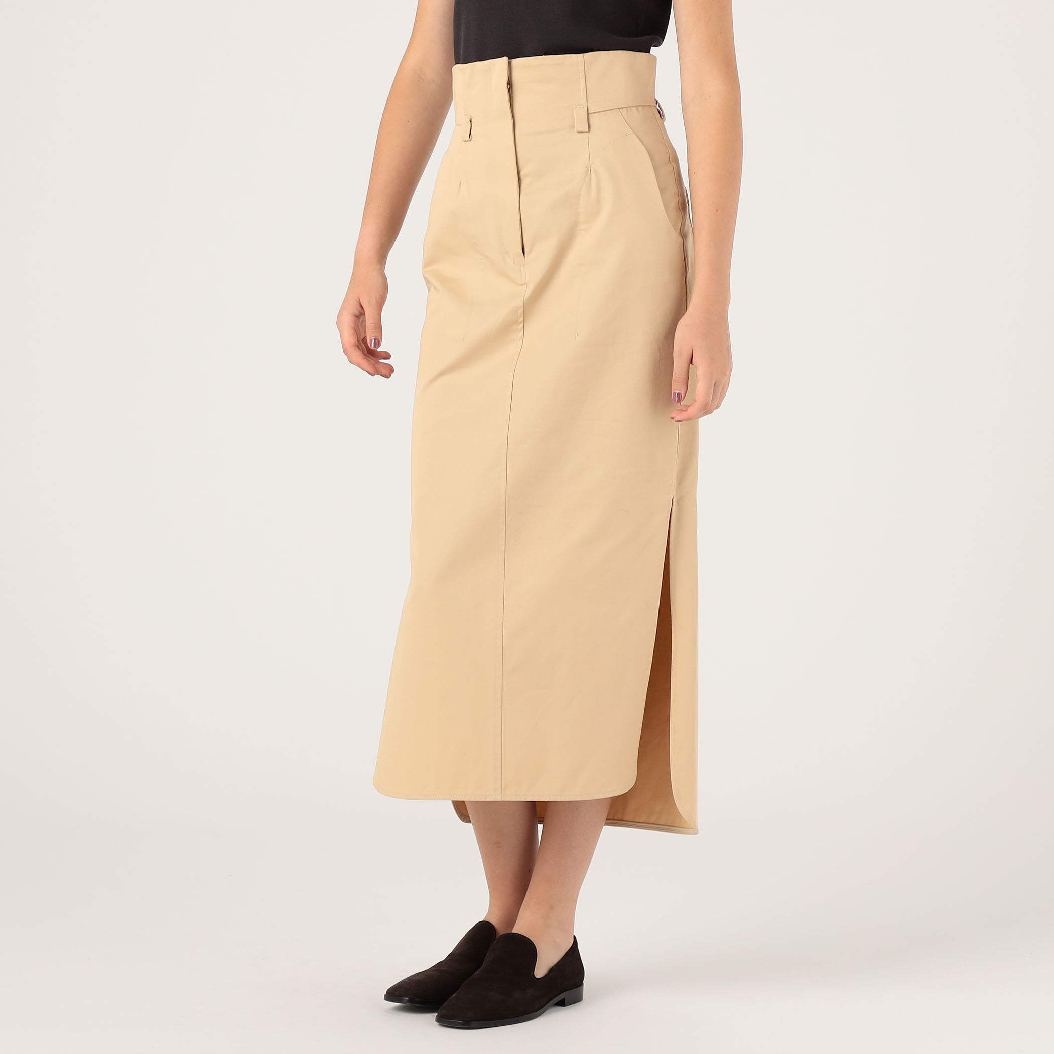 Mame Kurogouchi Side Slit Skirt｜トゥモローランド 公式通販