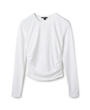 コットンポリエステルジャージー サイドシャーリングTシャツ WMTP3232