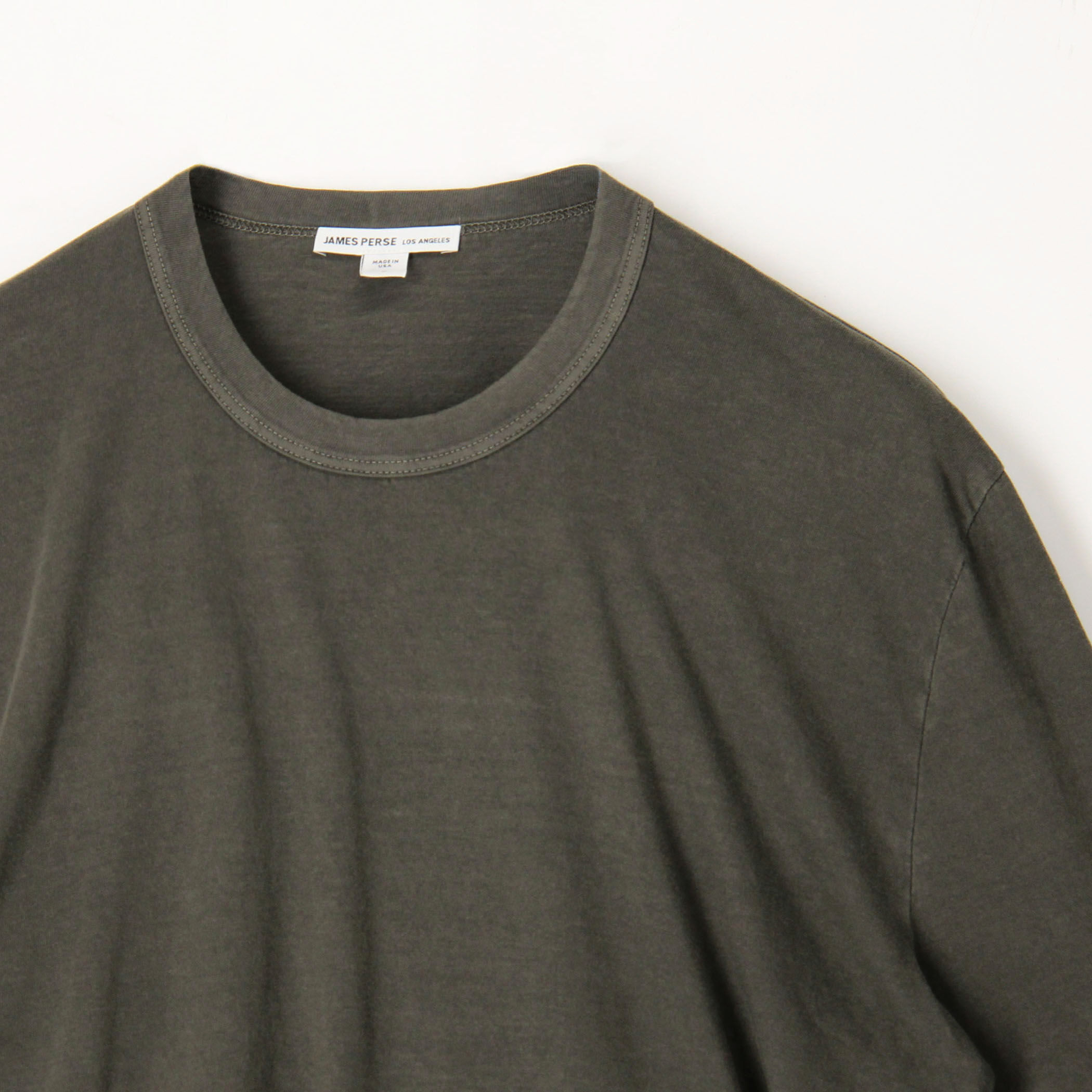 JAMES PERSE MEN コットン定番ロングスリーブTシャツ JAMES PERSE MEN コットン定番ロングスリーブTシャツ