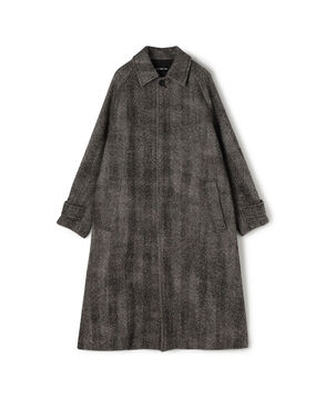 ワイドヘリンボーン バルカラーコート