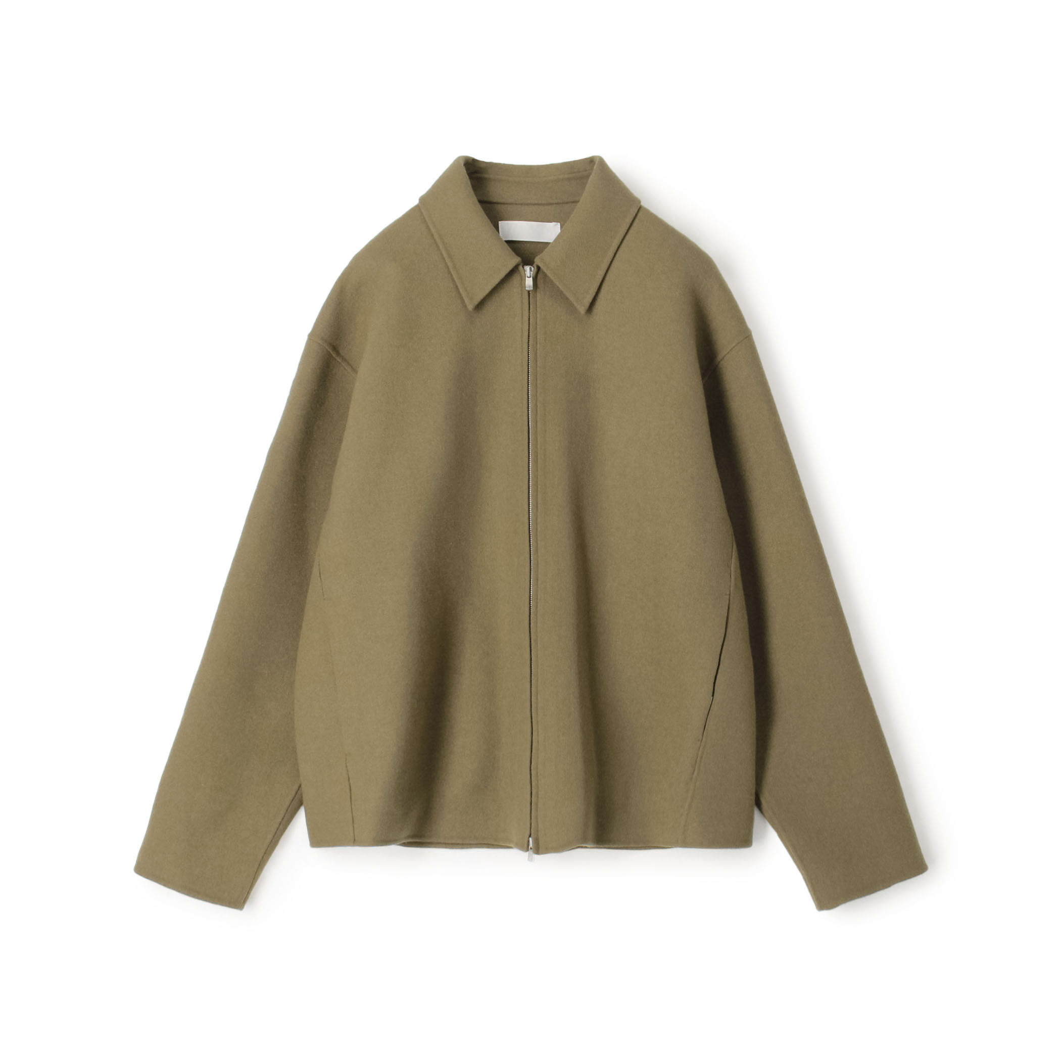 □ウールカシミヤダブルフェイス ジップブルゾン｜トゥモローランド