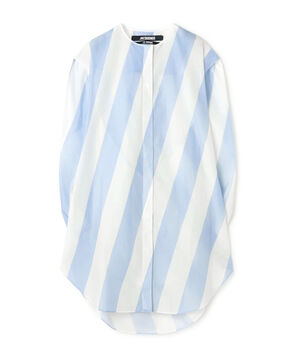 JACQUEMUS LA ROBE BERLINGOT コットンシルク ノースリーブブラウス