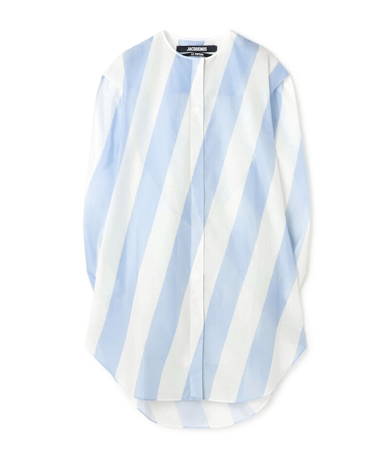 JACQUEMUS LA ROBE BERLINGOT コットンシルク ノースリーブブラウス