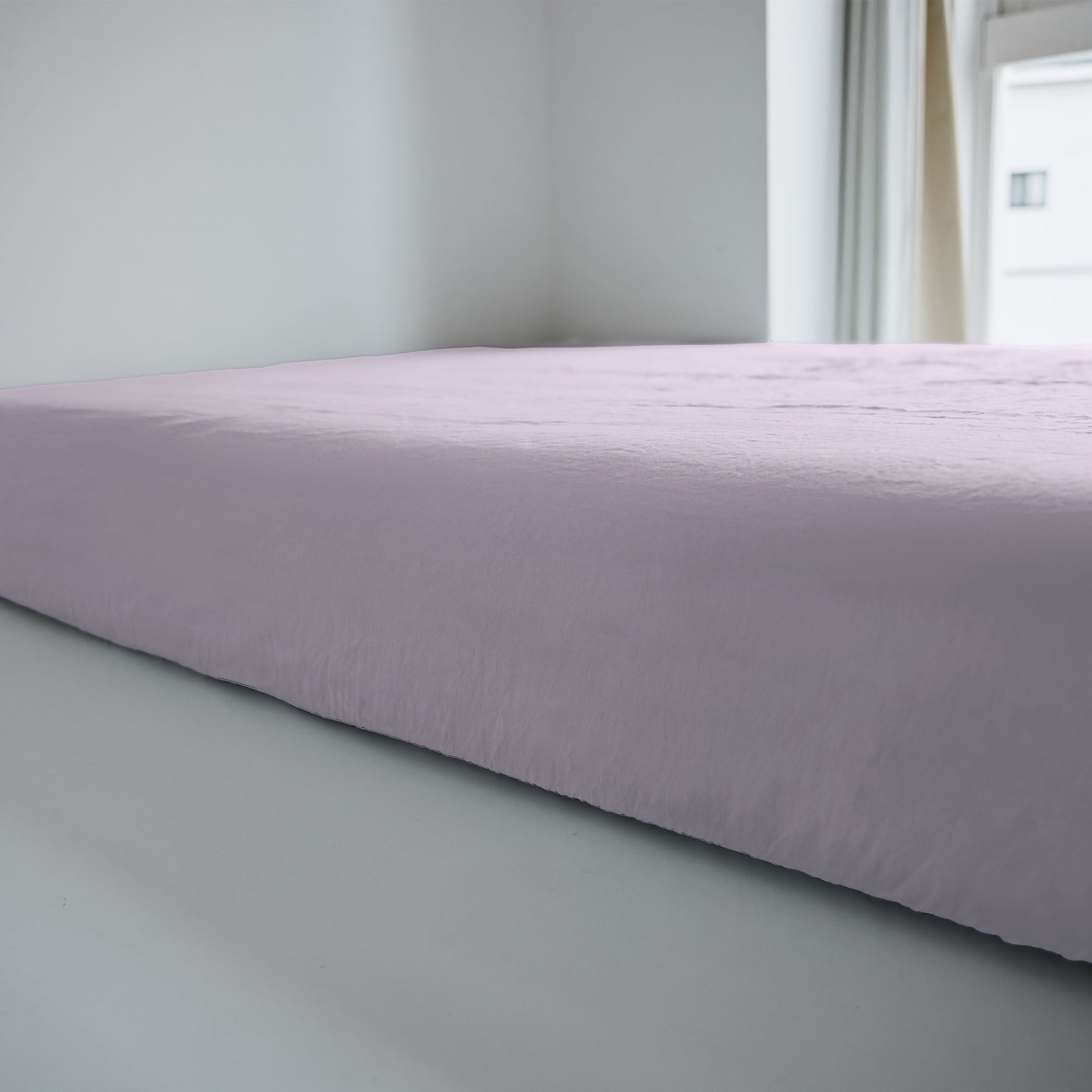 プレーンリネン ボックスシーツ（ダブル）｜トゥモローランド 公式通販