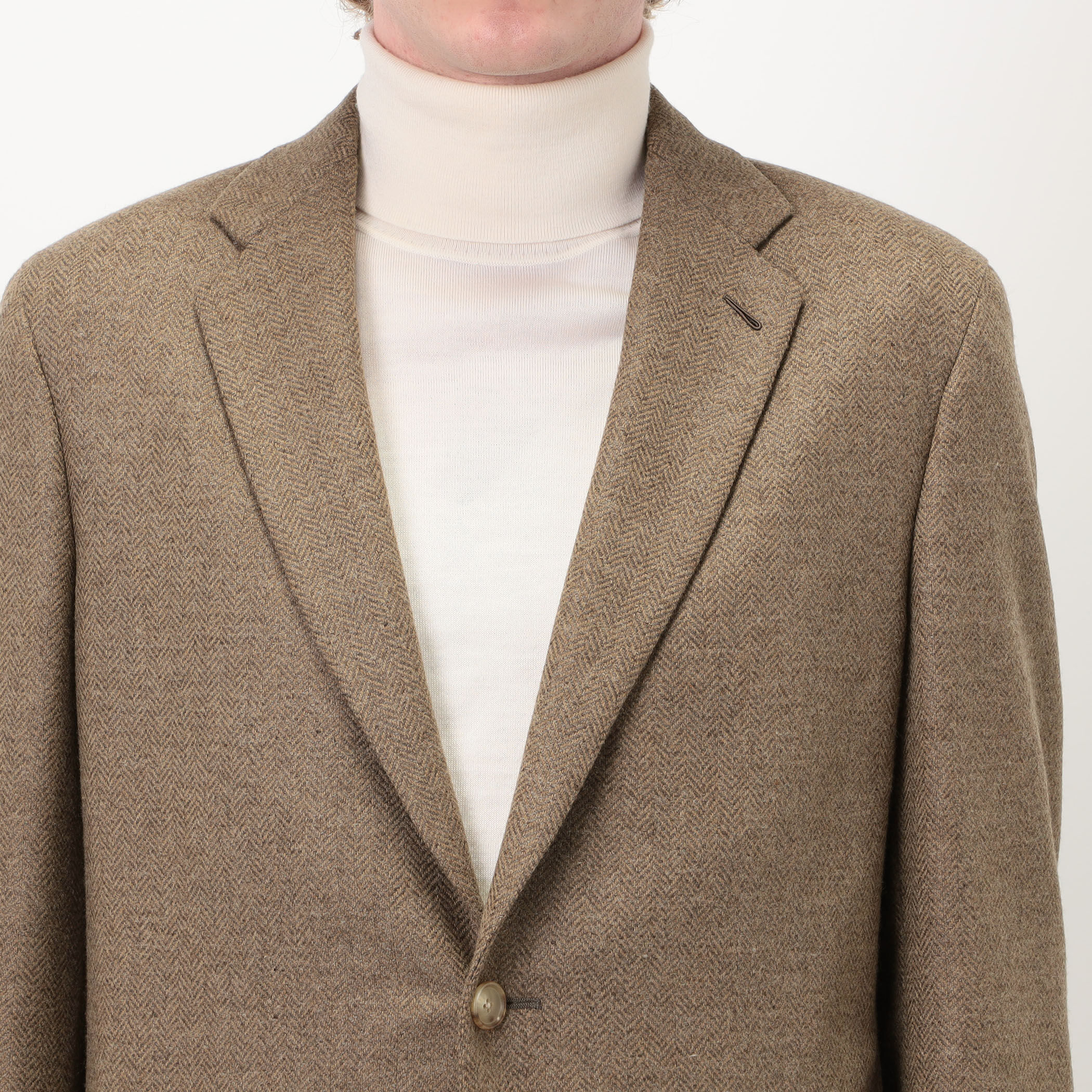 CARUSO ZERO JACKET シングルブレステッド2Bジャケット