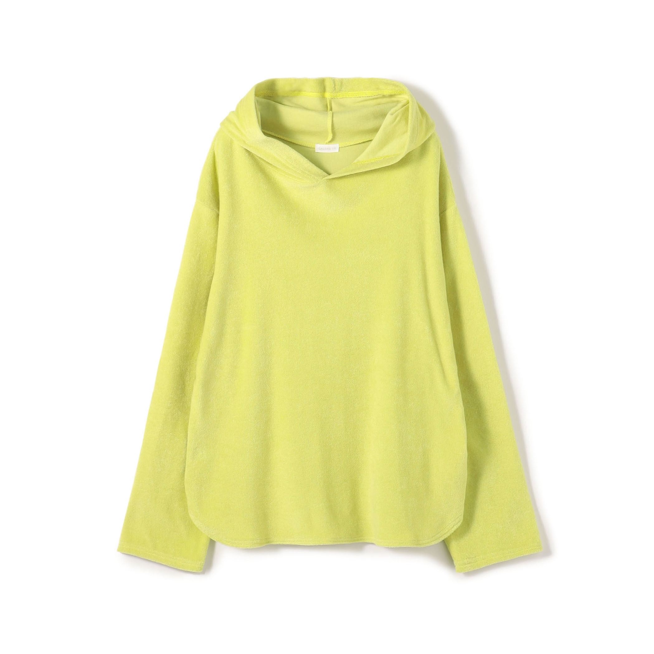 コットンカシミヤパイル フーデッドプルオーバー｜トゥモローランド