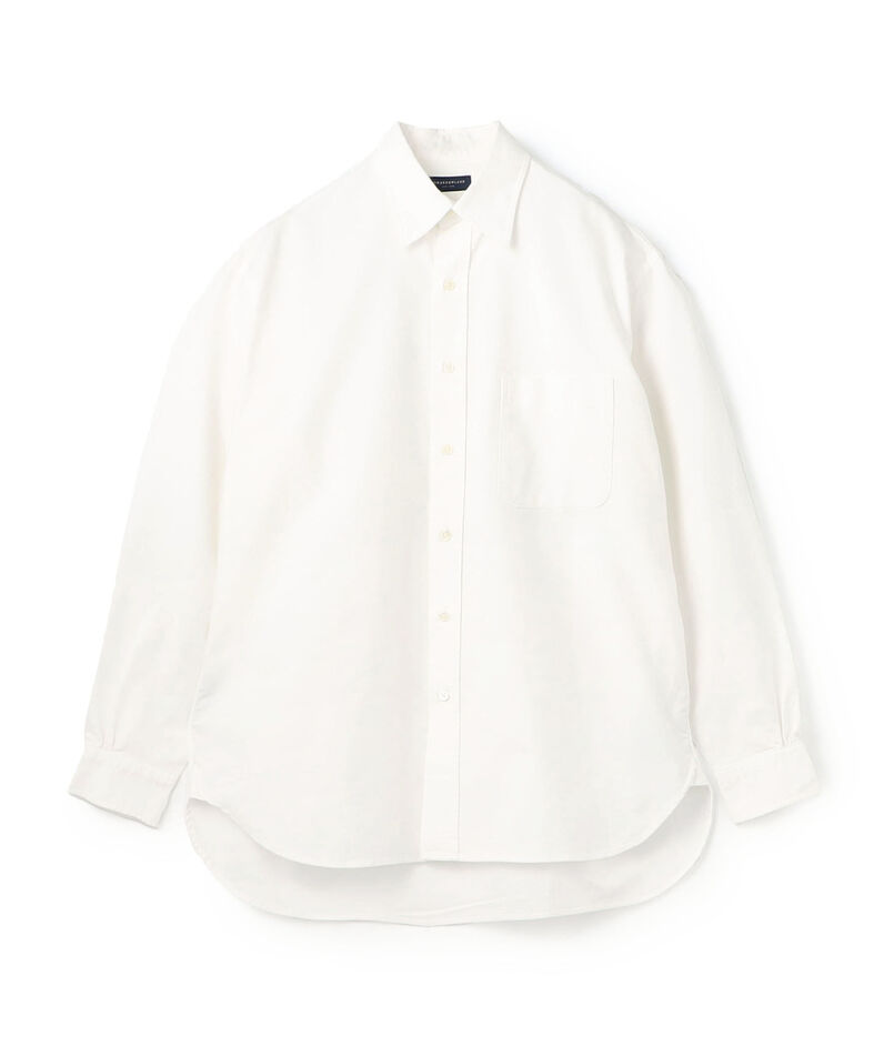 ■スーピマコットン オックスフォード ロングスリーブシャツ ALBIATE