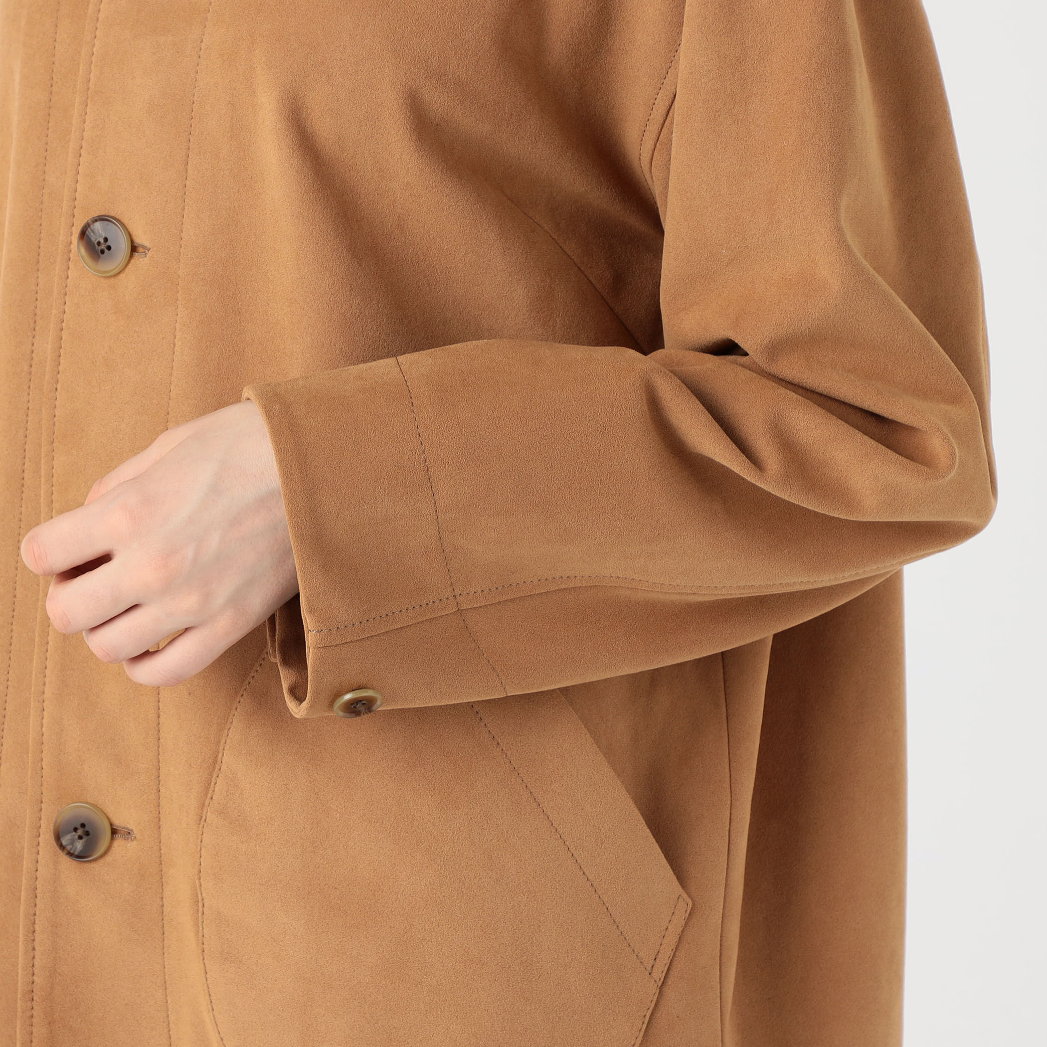 フェイクスエード カバーオール｜トゥモローランド 公式通販