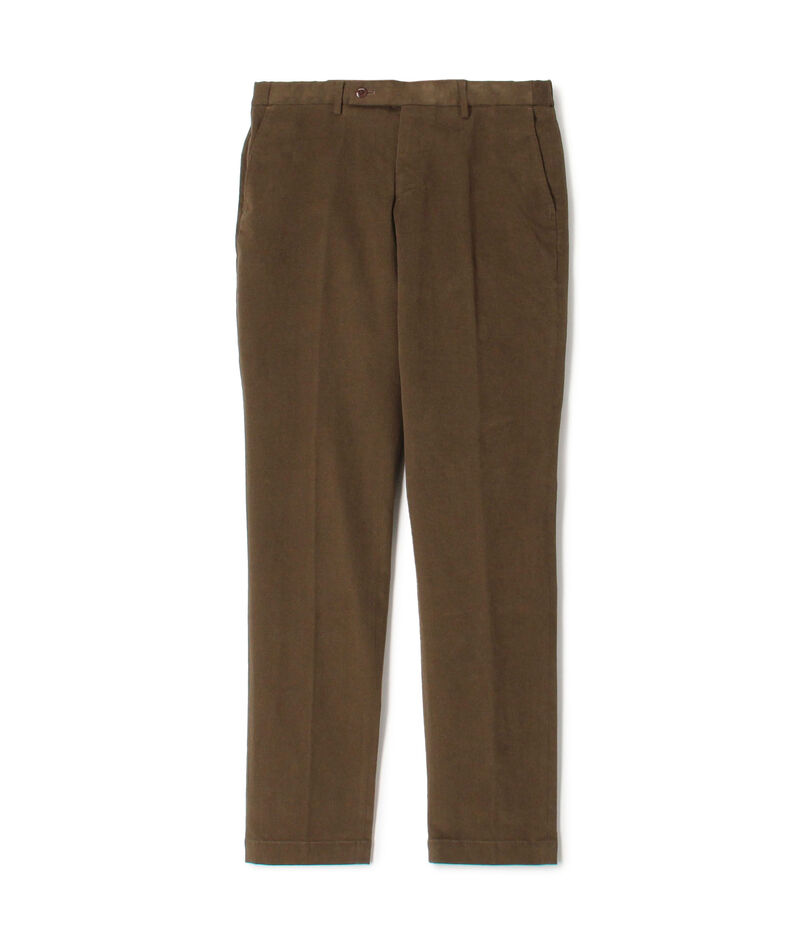 コットンポリウレタン ピーチスキンイージースラックス SONDRIO コットンポリウレタン ピーチスキンイージースラックス SONDRIO